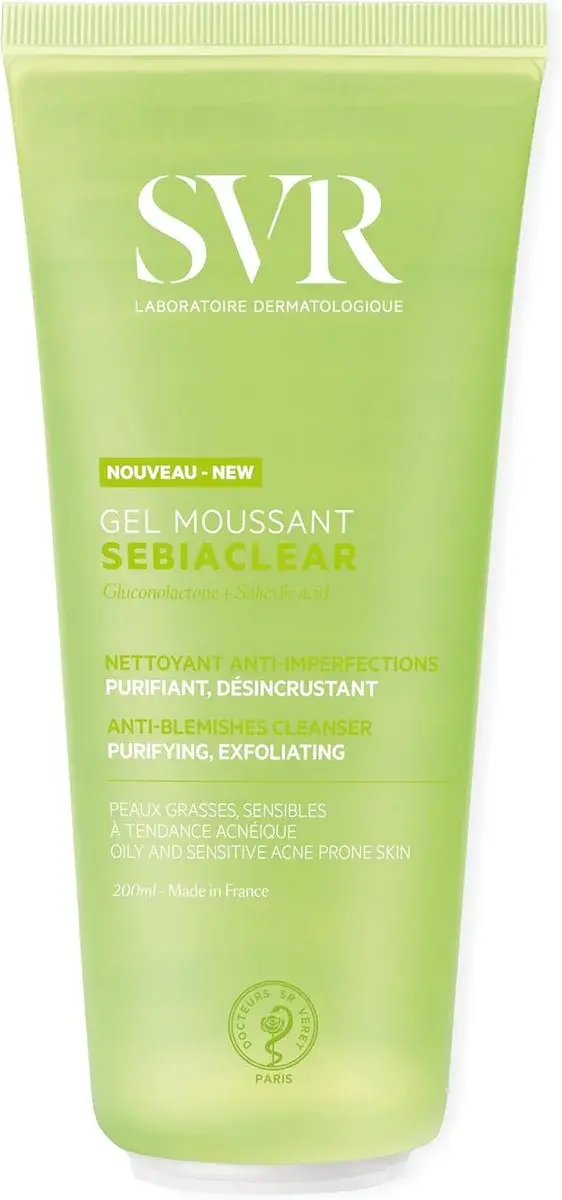 SVR Sebiaclear Gel Nettoyant Anti-Imperfections 200 ml - vue 2