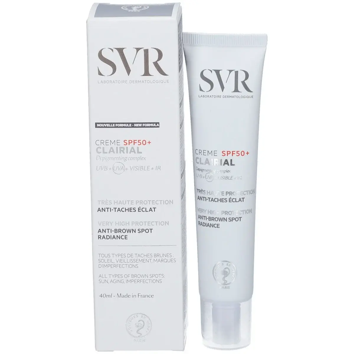 SVR Clairial Crème Anti-Taches SPF50+ 40 ml - vue 2