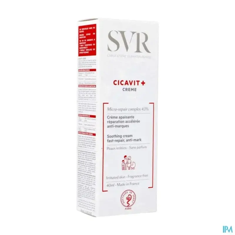 SVR Cicavit+ Crème Réparatrice 40 ml - vue 2