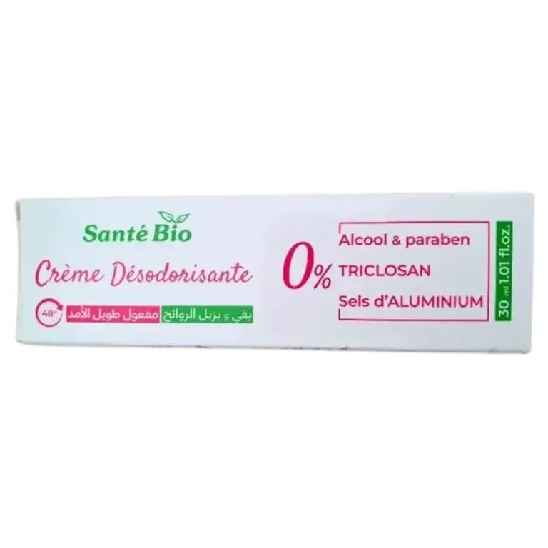 Sante bio Crème Désodorisante 30ml