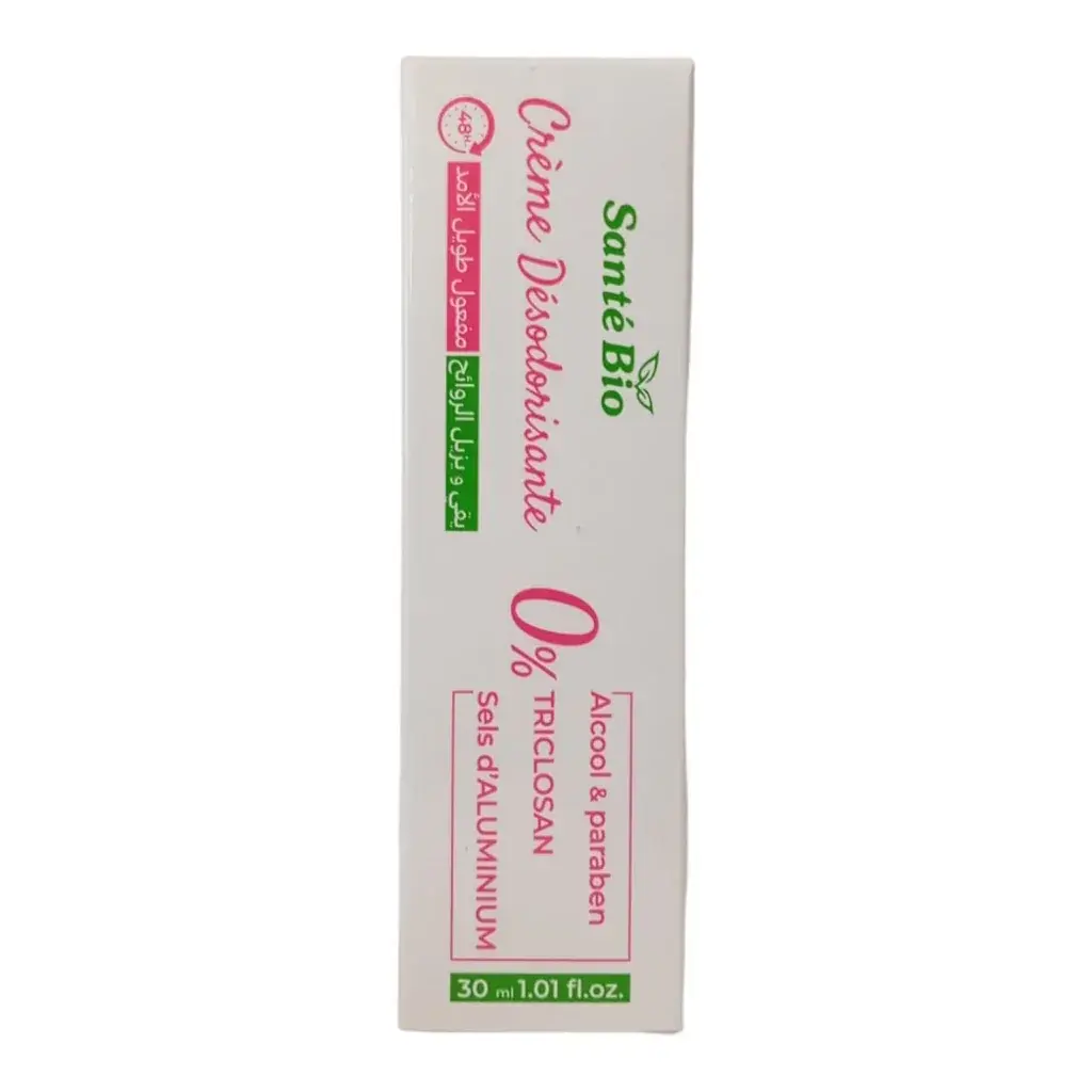 Sante bio Crème Désodorisante 30ml - vue 2