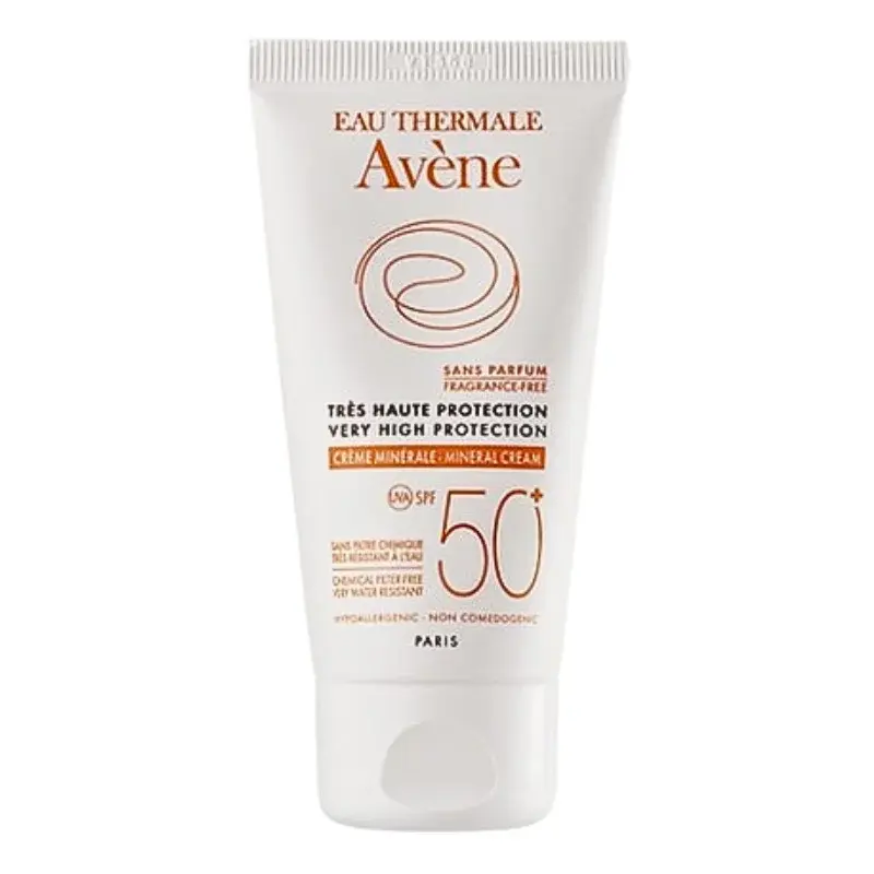 Avène Crème Minérale Solaire Visage SPF50+ 50 ml