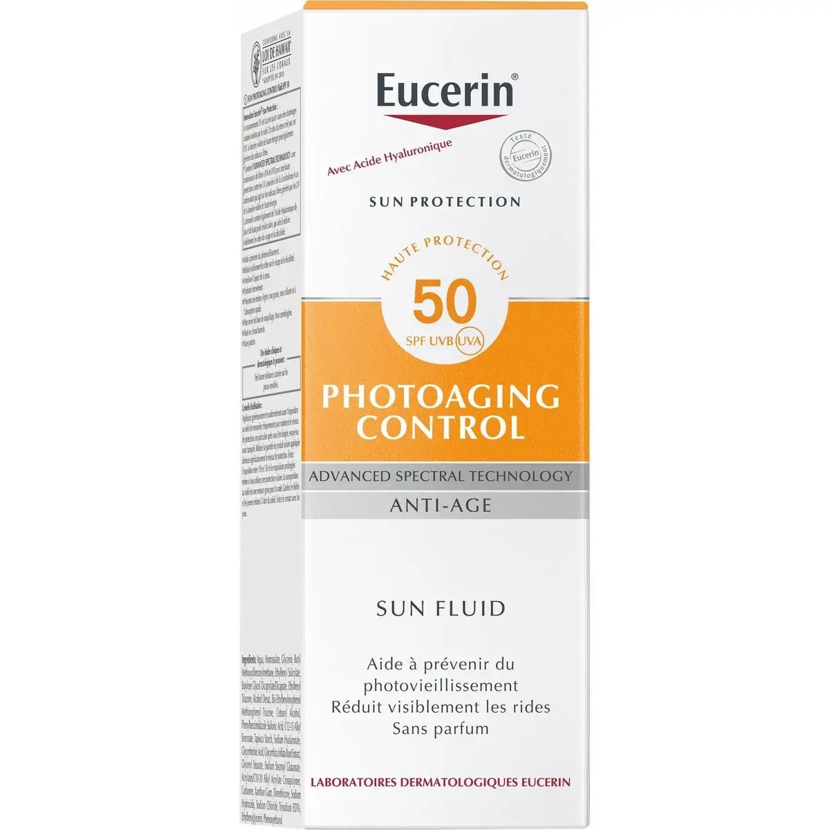 Eucerin Sun Protection Anti-Âge Fluide Visage SPF50 50ml - vue 3