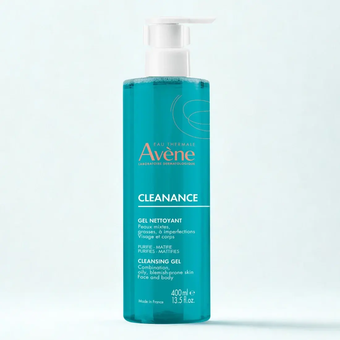 Avène Cleanance Gel Nettoyant 400ml - vue 2