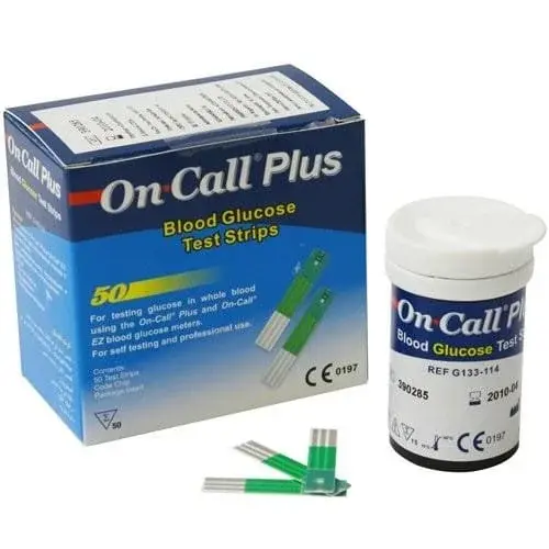 On Call Plus - Bandelettes de glycémie, boîte de 50 - vue 2