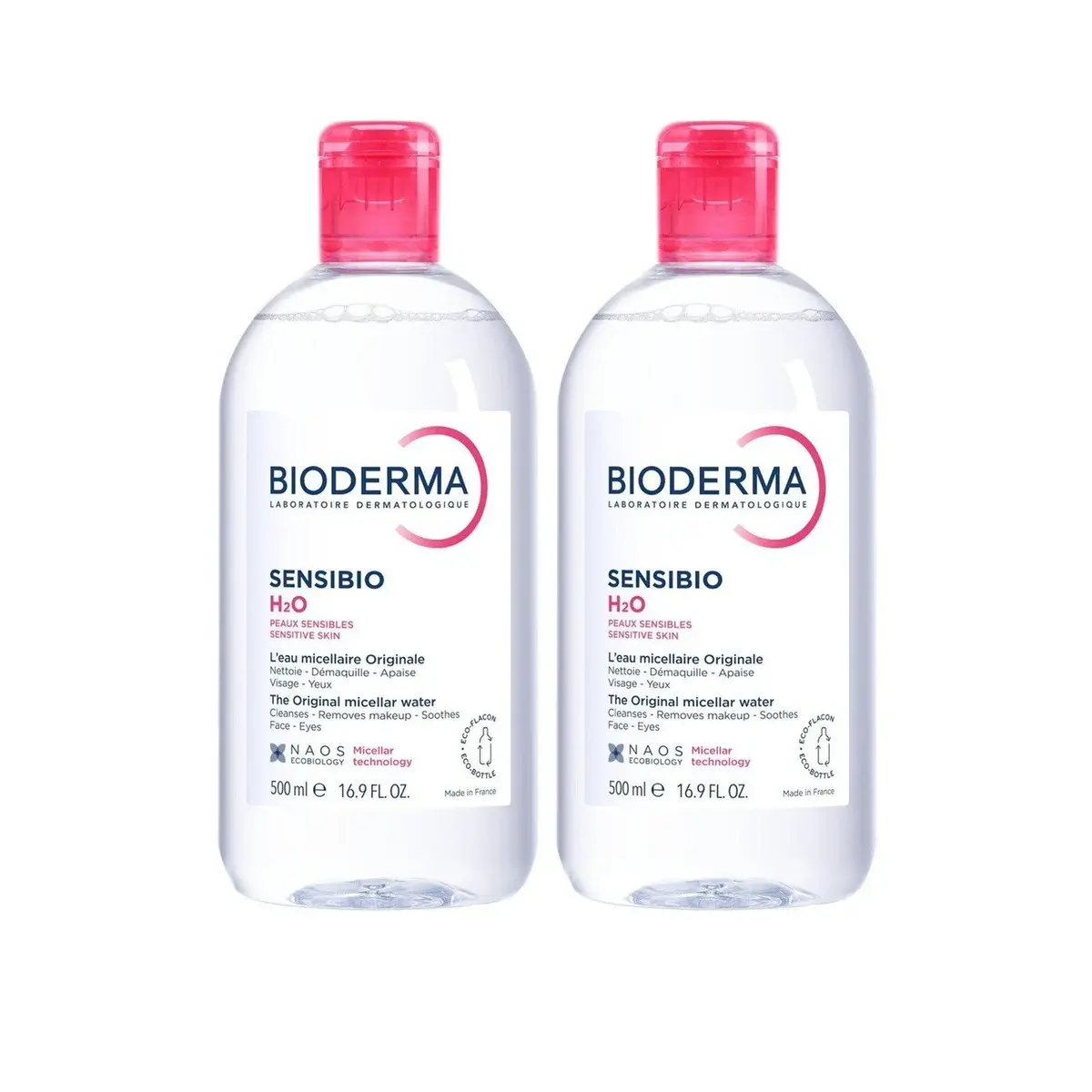 Bioderma Sensibio H2O Eau Micellaire 500ml - vue 3