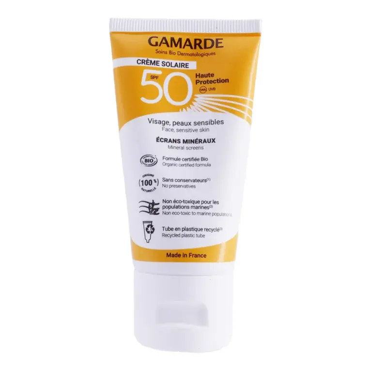 Gamarde Crème Solaire Minérale SPF50 Bio 40ml - vue 2