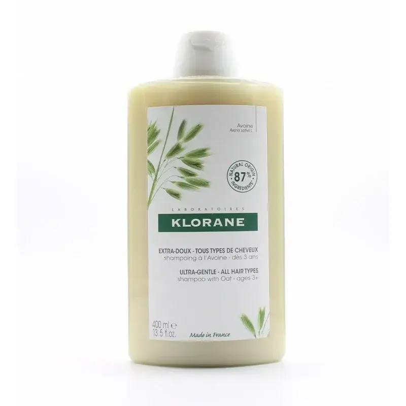 Klorane Shampooing Apaisant à l’Avoine 400ml - vue 2
