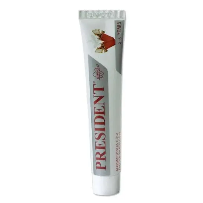 PRESIDENT – Dentifrice Junior 6ans+ Gout Fraise – 50ml