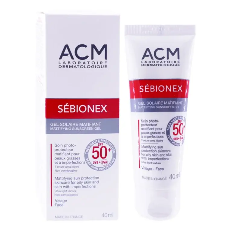ACM Sébionex Gel Solaire Matifiant SPF 50+ 40 ml - vue 2