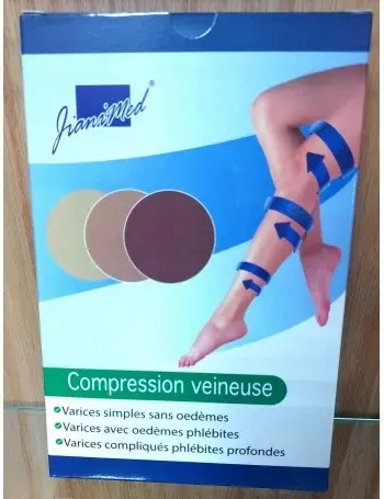 JianiMed Mi-Bas de Contention Classe 2 - Pied Ouvert - vue 4