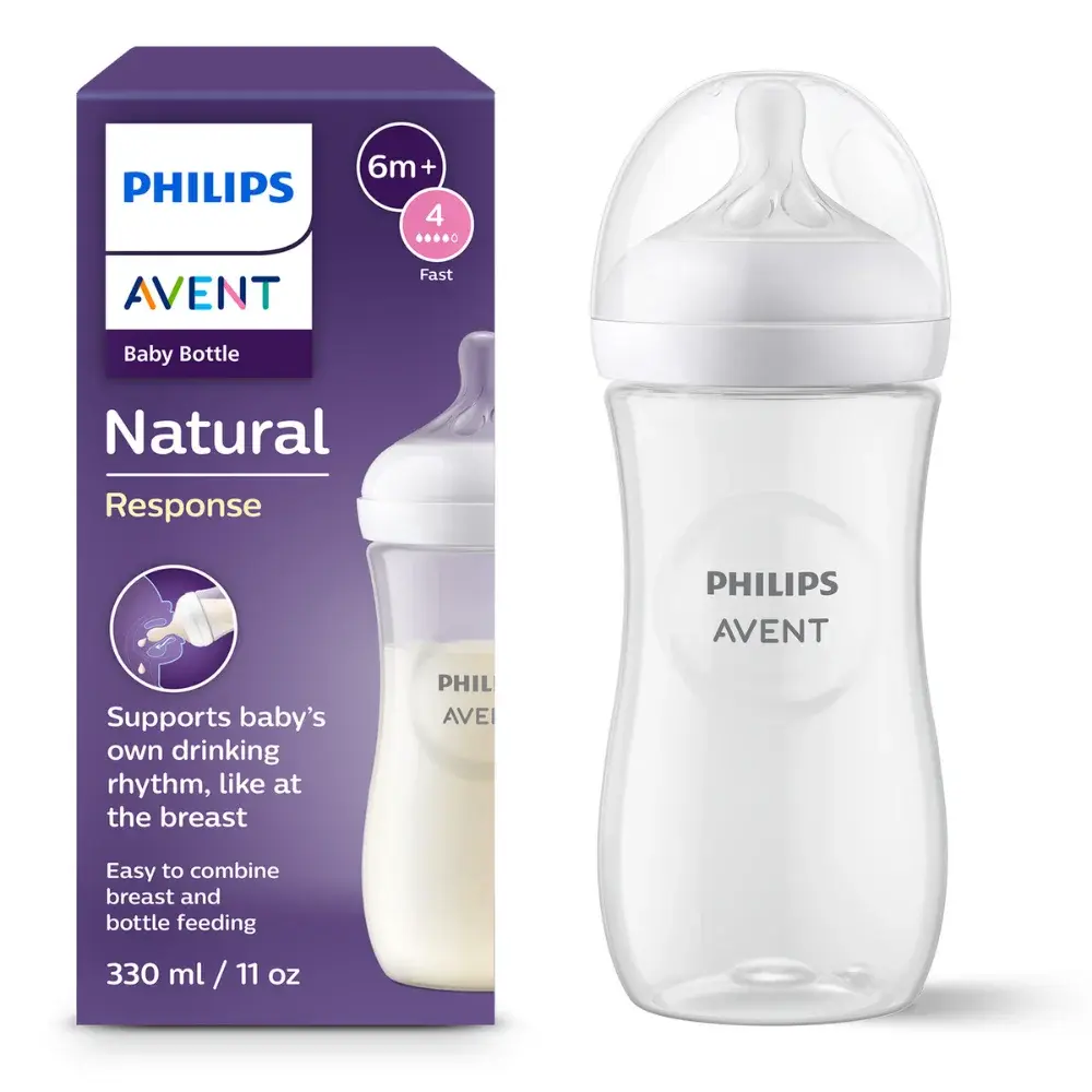 Avent Biberon Natural 330ml 6m+ SCF036/17 - vue 2