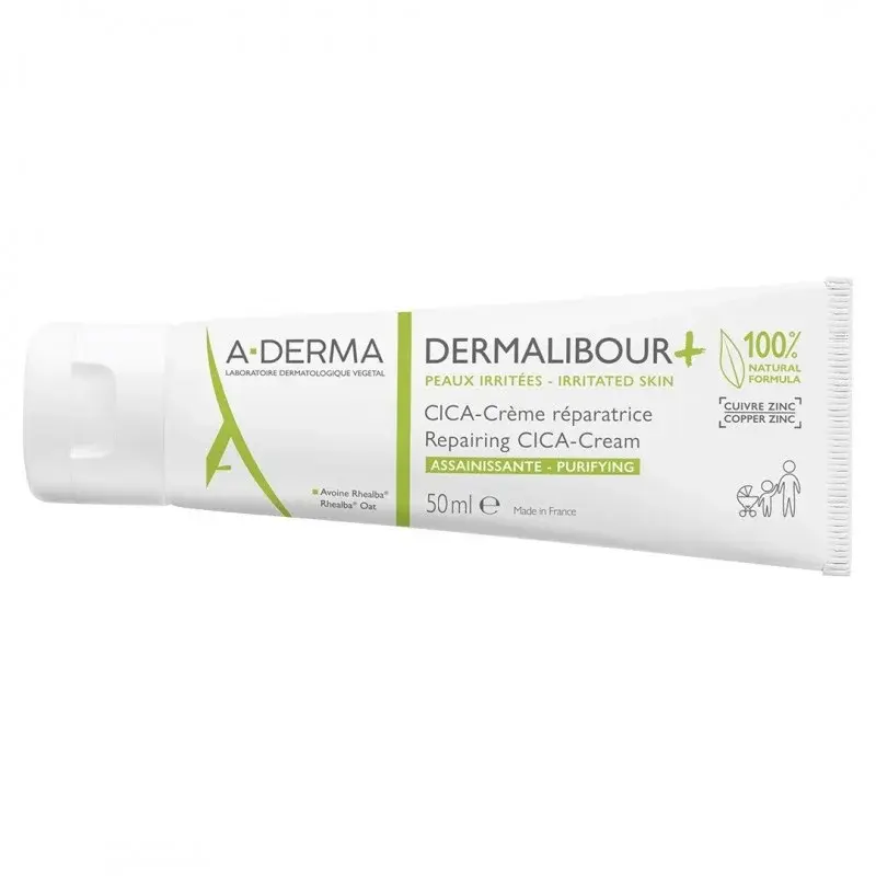 A-Derma Dermalibour+ CICA Crème Réparatrice Assainissante 50 ml - vue 3