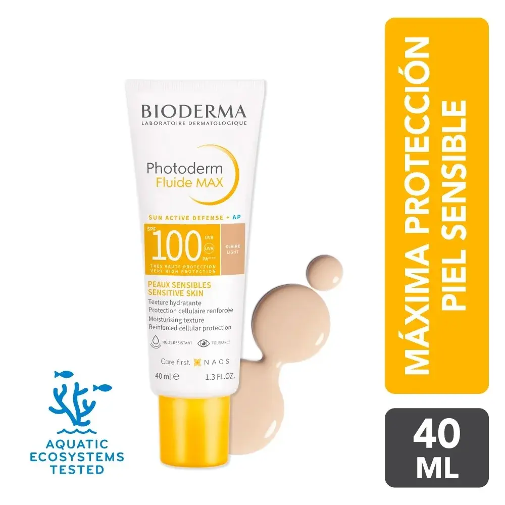 Bioderma Photoderm Fluide Max teinte naturelle SPF100 40 ml - vue 4