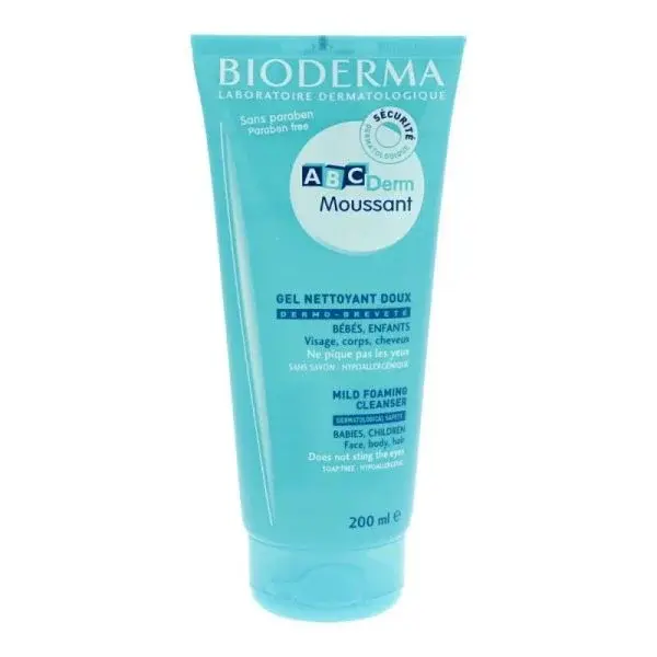 Bioderma ABCDerm Gel moussant bébé 200 ml - vue 3