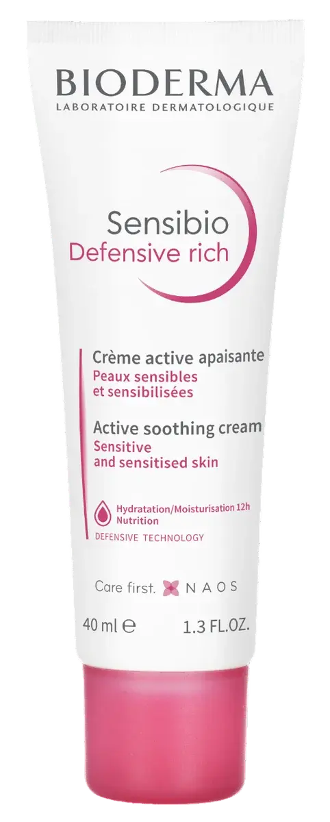 Bioderma Sensibio Defensive Rich Crème Active Apaisante 40ml - vue 2