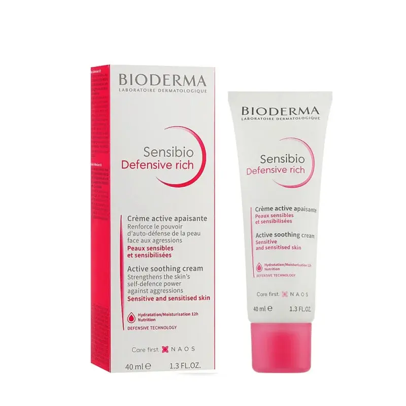Bioderma Sensibio Defensive Rich Crème Active Apaisante 40ml - vue 3