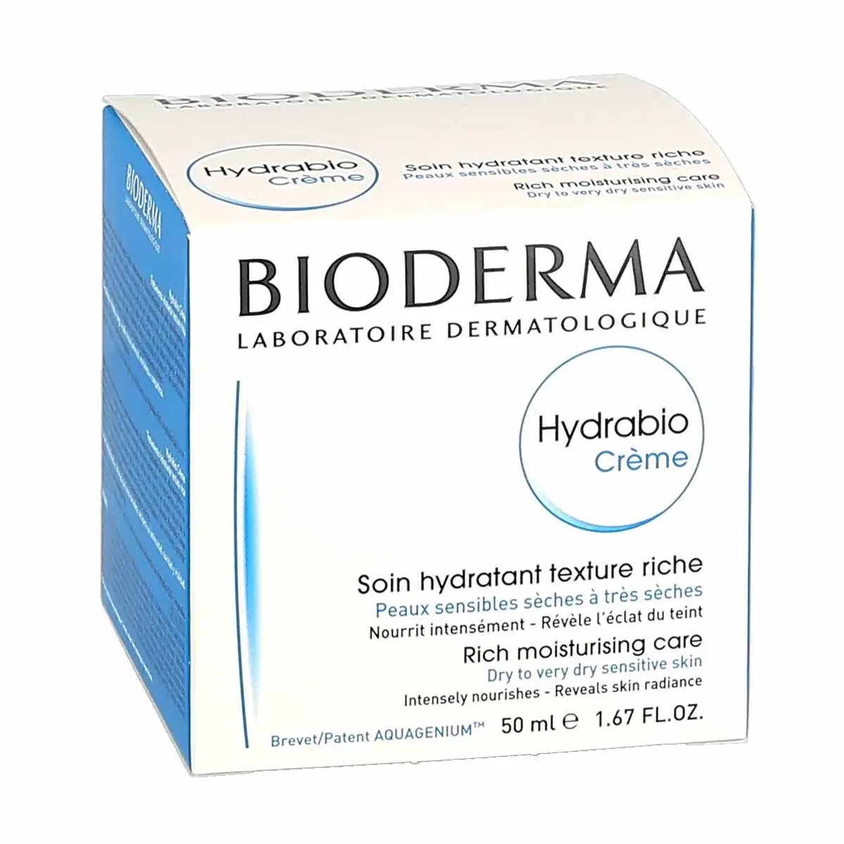 Bioderma Hydrabio Crème Hydratante Texture Riche 50ml - vue 2