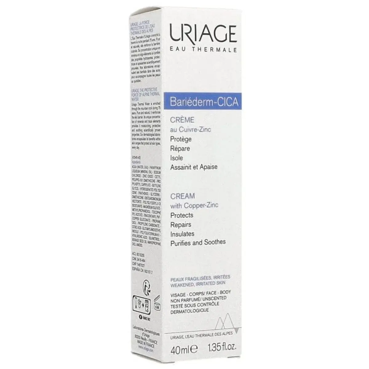 Uriage Bariéderm Cica-Crème 40 ml - vue 3