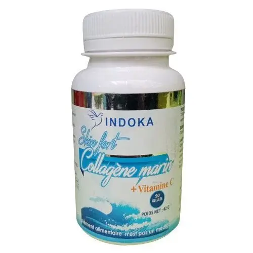 INDOKA Collagène Marin + VITAMINE C 90 gélules