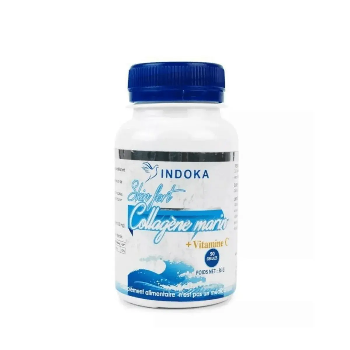 INDOKA Collagène Marin + VITAMINE C 90 gélules - vue 2