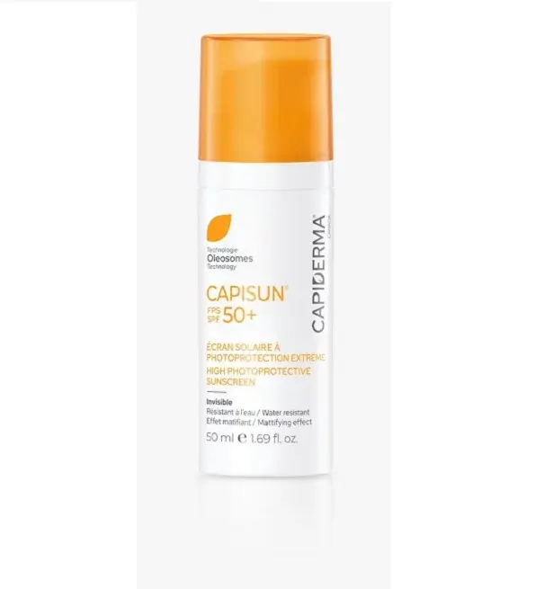 Capiderma Capisun Creme Solaire Invisible SPF50+ 50ml