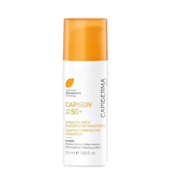 Capiderma Capisun Creme Solaire Invisible SPF50+ 50ml - vue 2