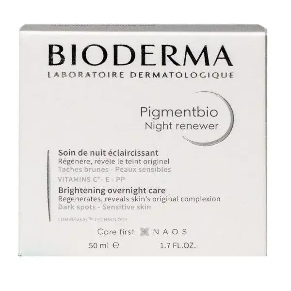 Bioderma Pigmentbio Night Renewer Soin de Nuit Eclaircissant 50ml - vue 2
