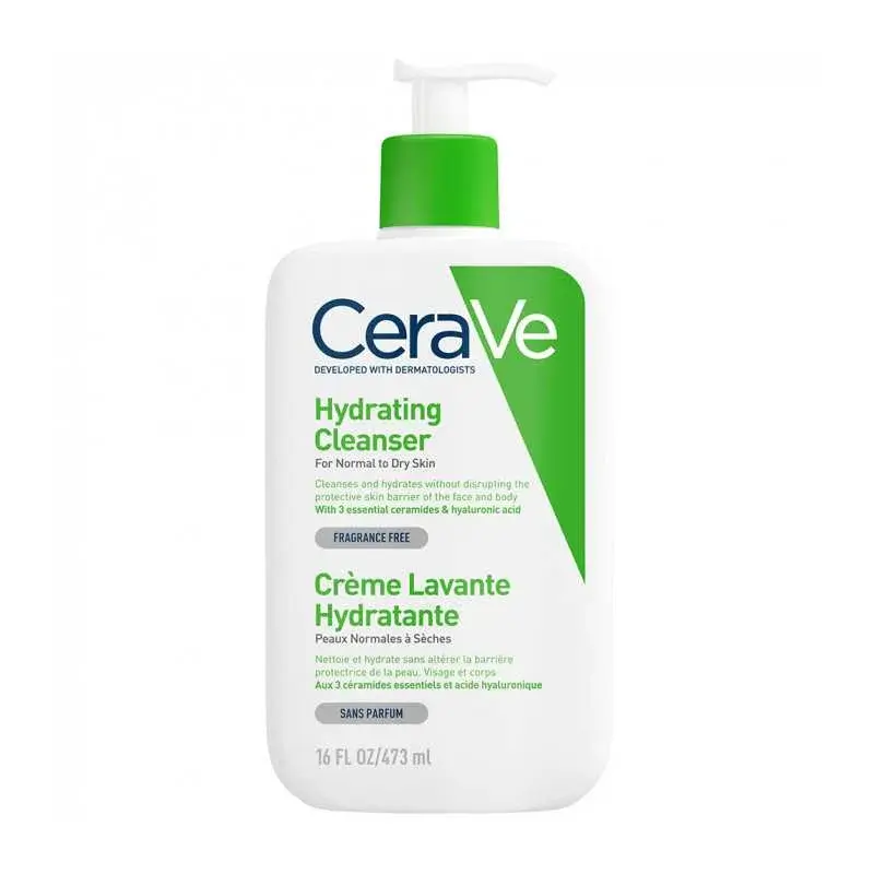 CeraVe Crème Lavante Hydratante 473 ml