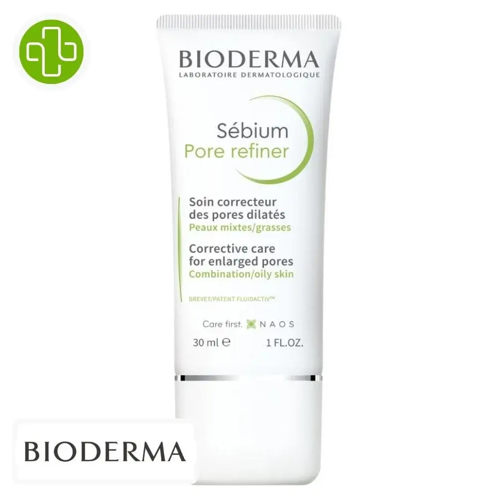 BIODERMA – Sebium Pore Refiner Soin Correcteur des Pores Dilates – 30ml