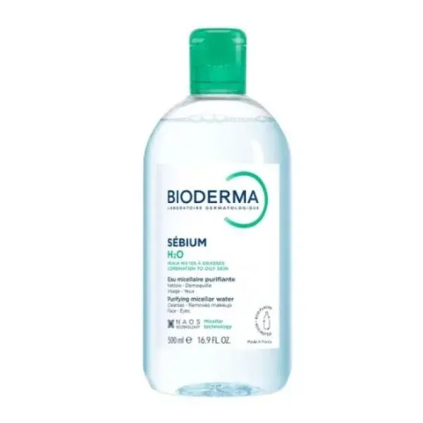 Bioderma Sébium H2O Eau micellaire purifiante 500 ml - vue 2