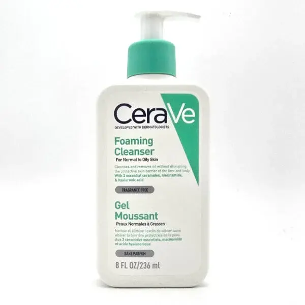 CeraVe Gel Moussant Nettoyant Peau Normale à Grasse 236 ml - vue 3