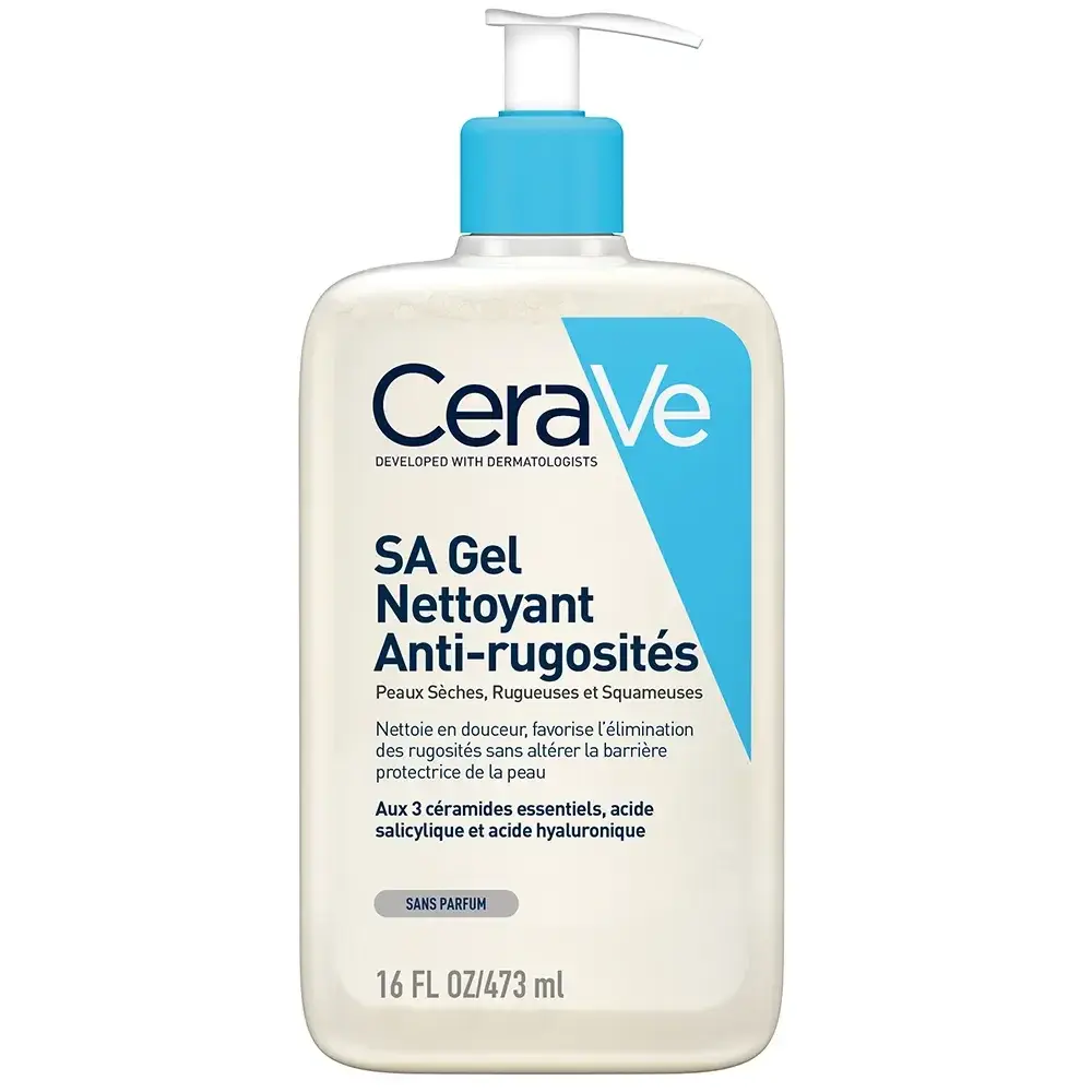 CeraVe SA Nettoyant Lissant Visage et Corps 473 ml - vue 3