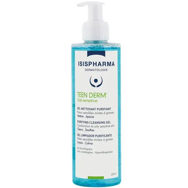 ISIS Pharma Teen Derm Gel Sensitive 250ml - vue 3