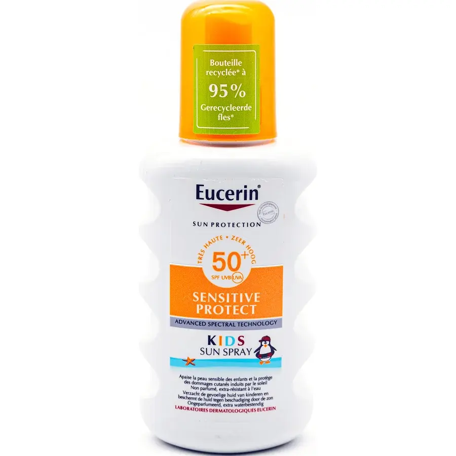 Eucerin Sun Sensitive Protect Kids Spray Solaire SPF50+ 200ml - vue 3