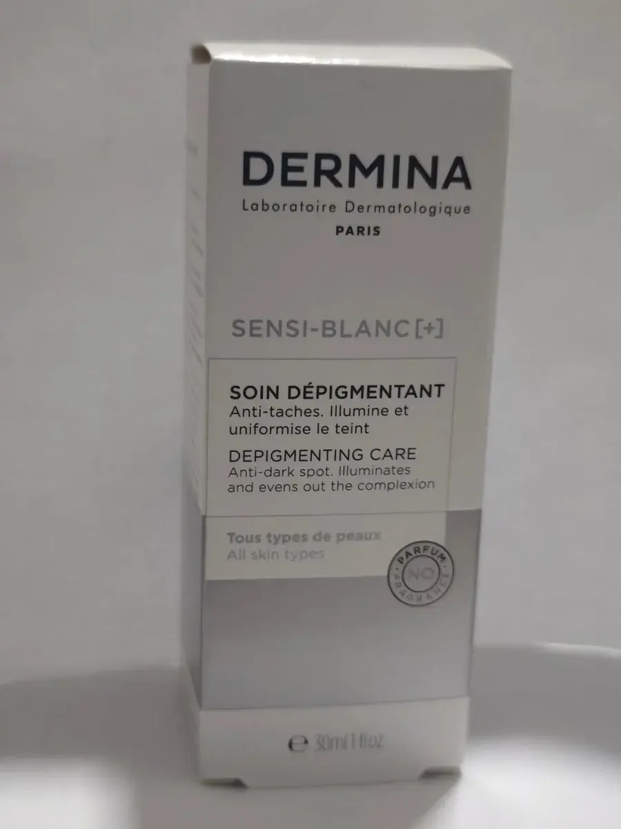 Dermina Sensi-Blanc Fluide Hydratant Éclaircissant 40ml - vue 2
