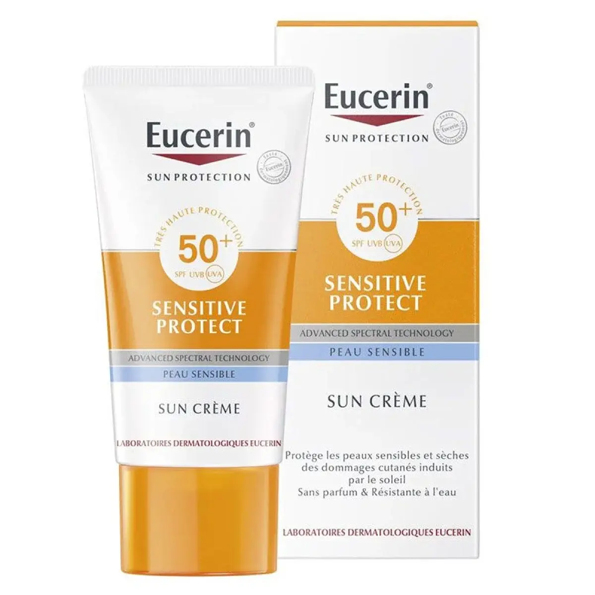 Eucerin Sun Protection Crème Solaire Visage SPF50+ 50ml