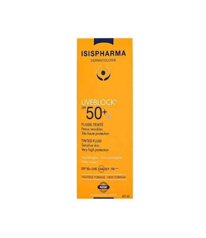 Isis Pharma Uveblock SPF 50+ Ultra Fluid 40ml - Teinte Light - vue 2