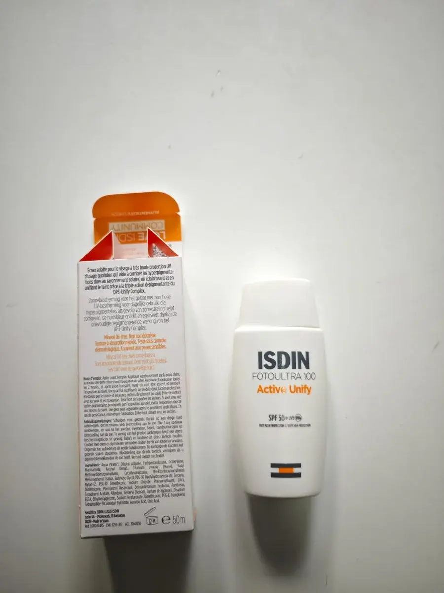 ISDIN Fotoultra 100 Active Unify SPF 50+ 50 ml - vue 3