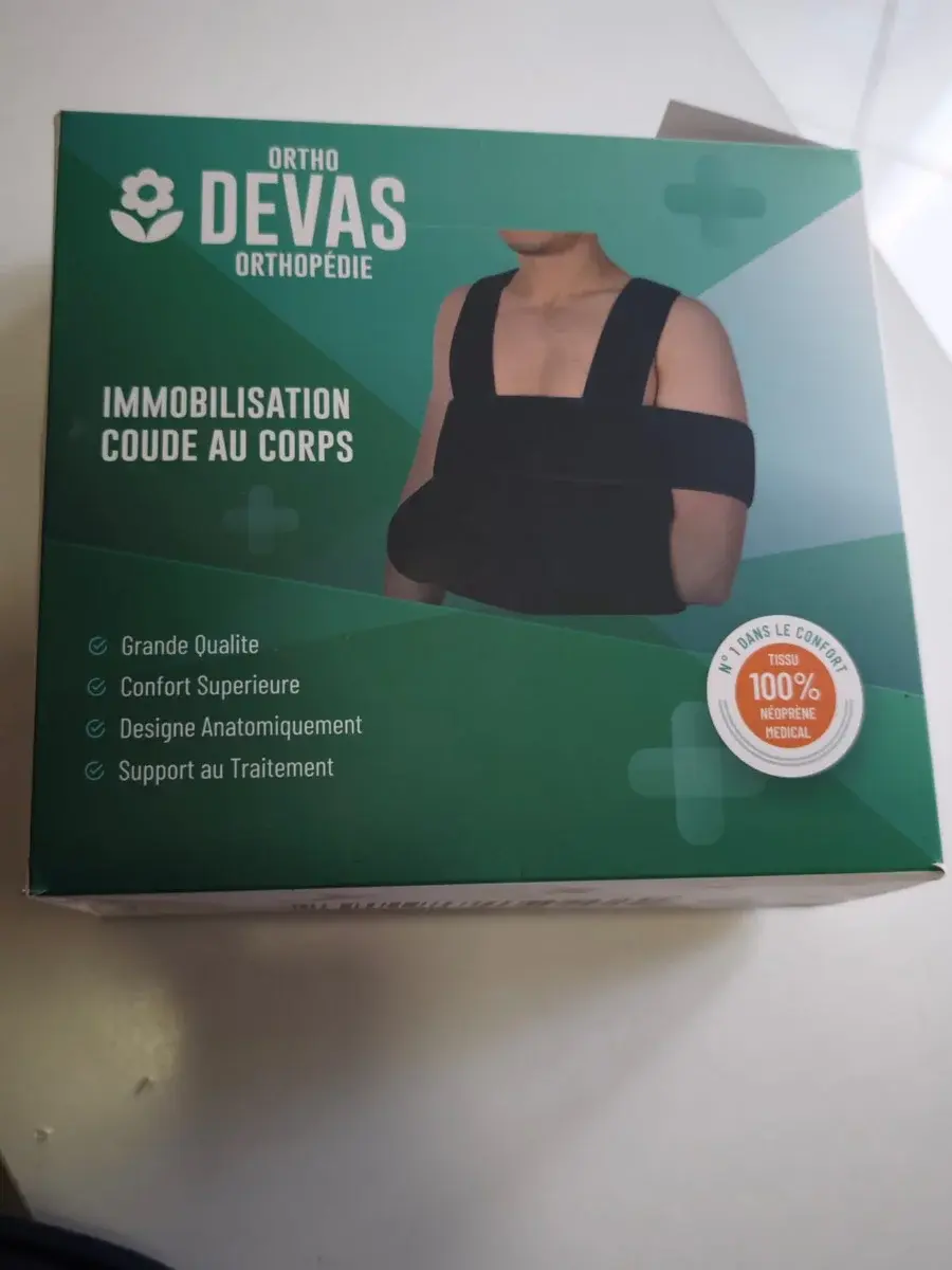Devas Attelle d’Immobilisation Coude au Corps