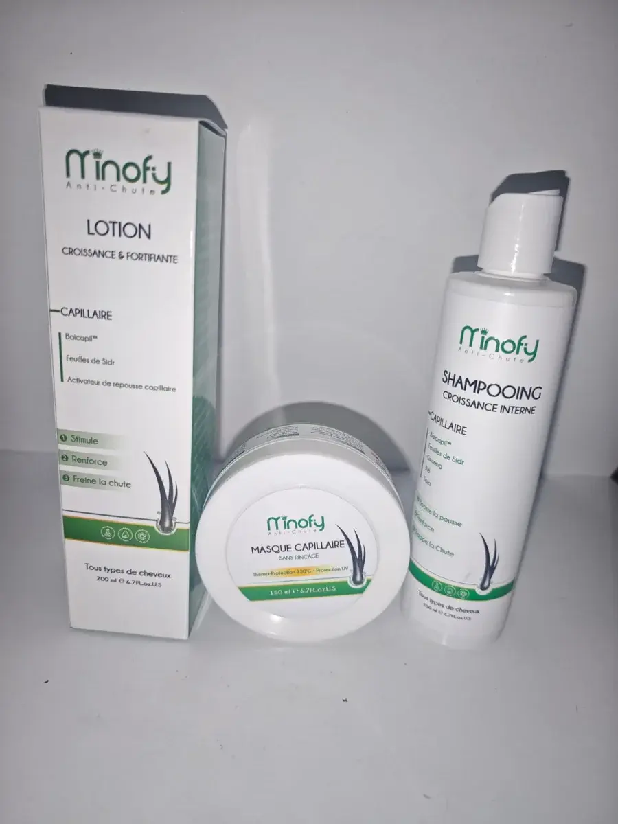 Minofy PACK SHAMPOOING+LOTION+MASQUE