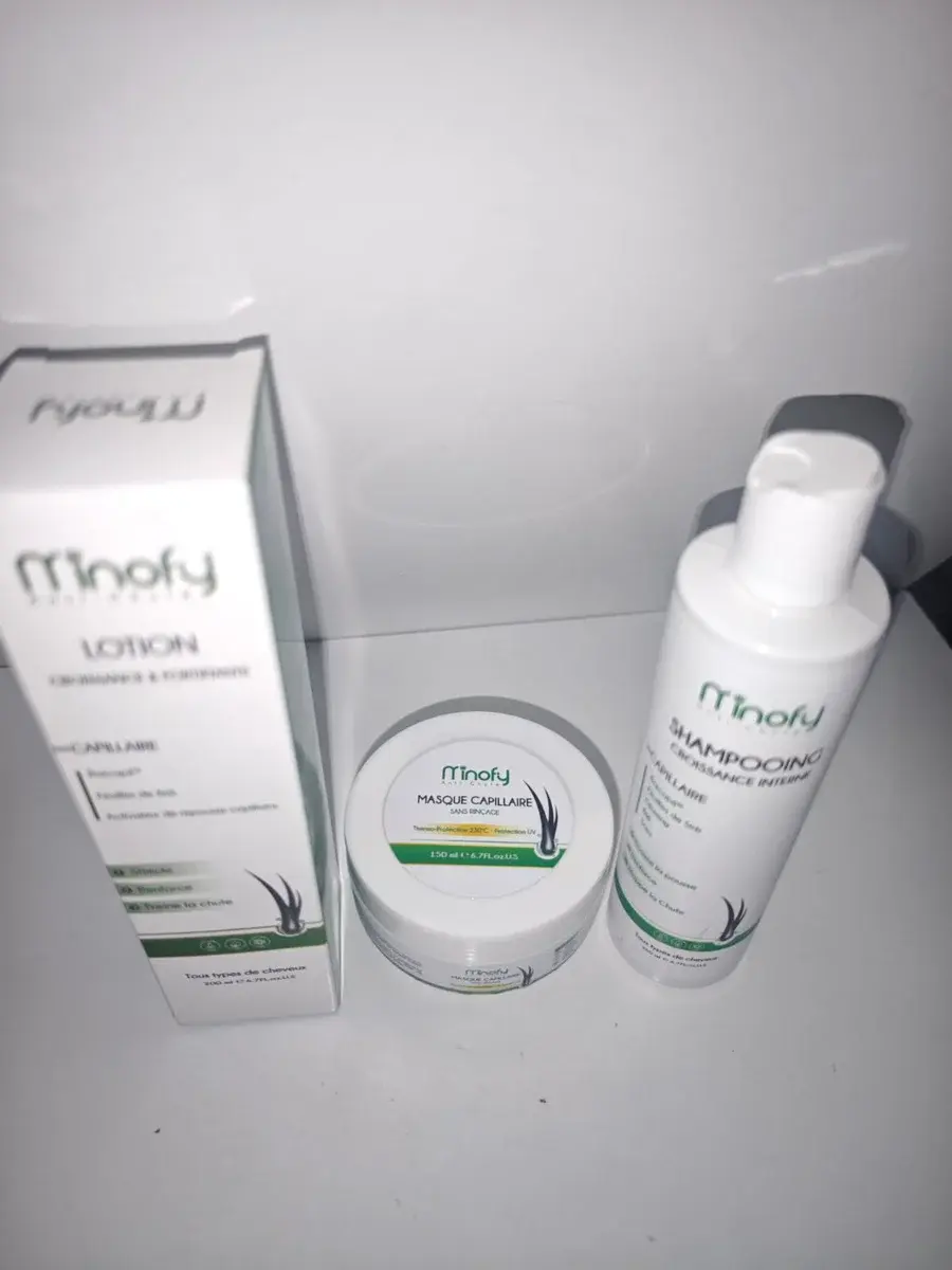 Minofy PACK SHAMPOOING+LOTION+MASQUE - vue 4